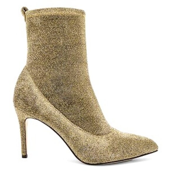 Sam EDELMAN Olson GOLD Metallic Booties - Picture 1 of 8